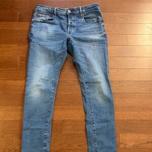 G-Star Men's Blue Slim Jeans